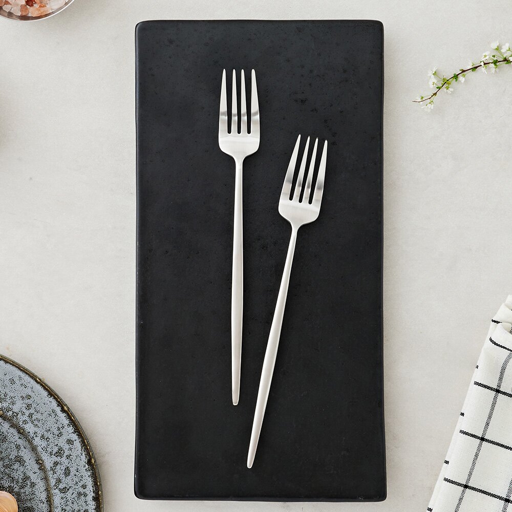 (2+2) 플리비체 국내산 스텐304 디너 4종 (스푼+젓가락+포크+나이프) 총4세트