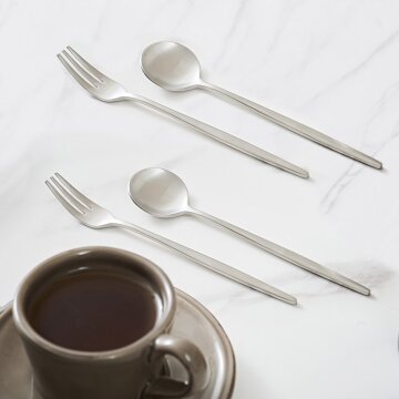 (2+2) 플리비체 국내산 스텐304 티스푼포크 2종 (총2세트)