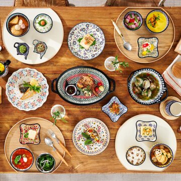 파뷔에 잘리피에 4인 식기 홈세트 26P (공기대접,머그,면기,소스볼,접시,그릇)