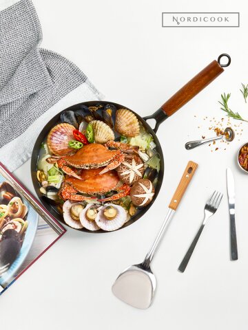 IH 무쇠팬 28cm + 뒤집개