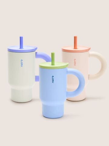 에지리 무아 스테인리스 텀블러 (세척솔 포함) 770ml 3종 (택1)