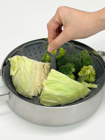 에지리 실리콘 찜기 이유식 전자레인지