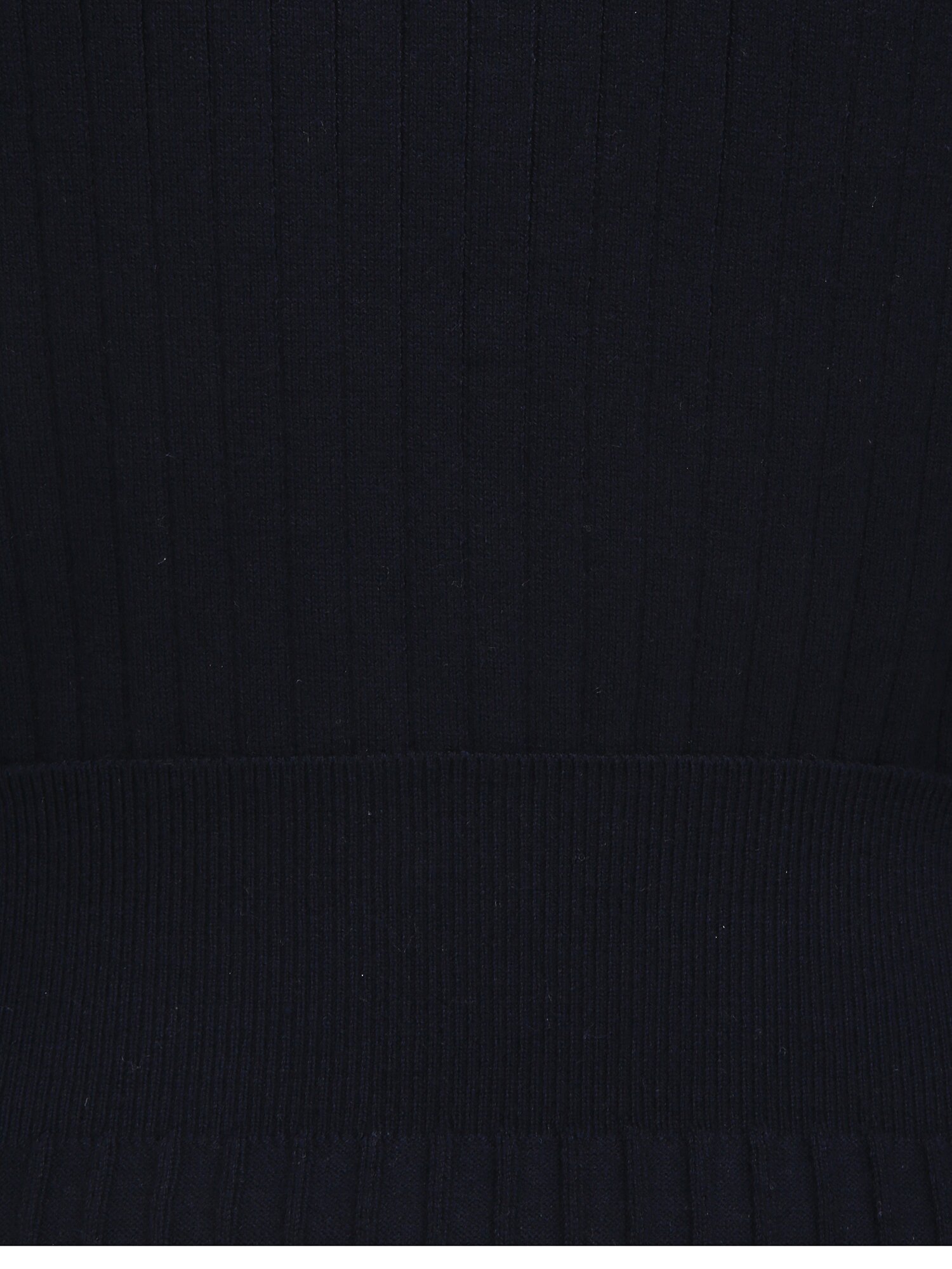 배색 레이어 케이블 가디건 (NAVY)