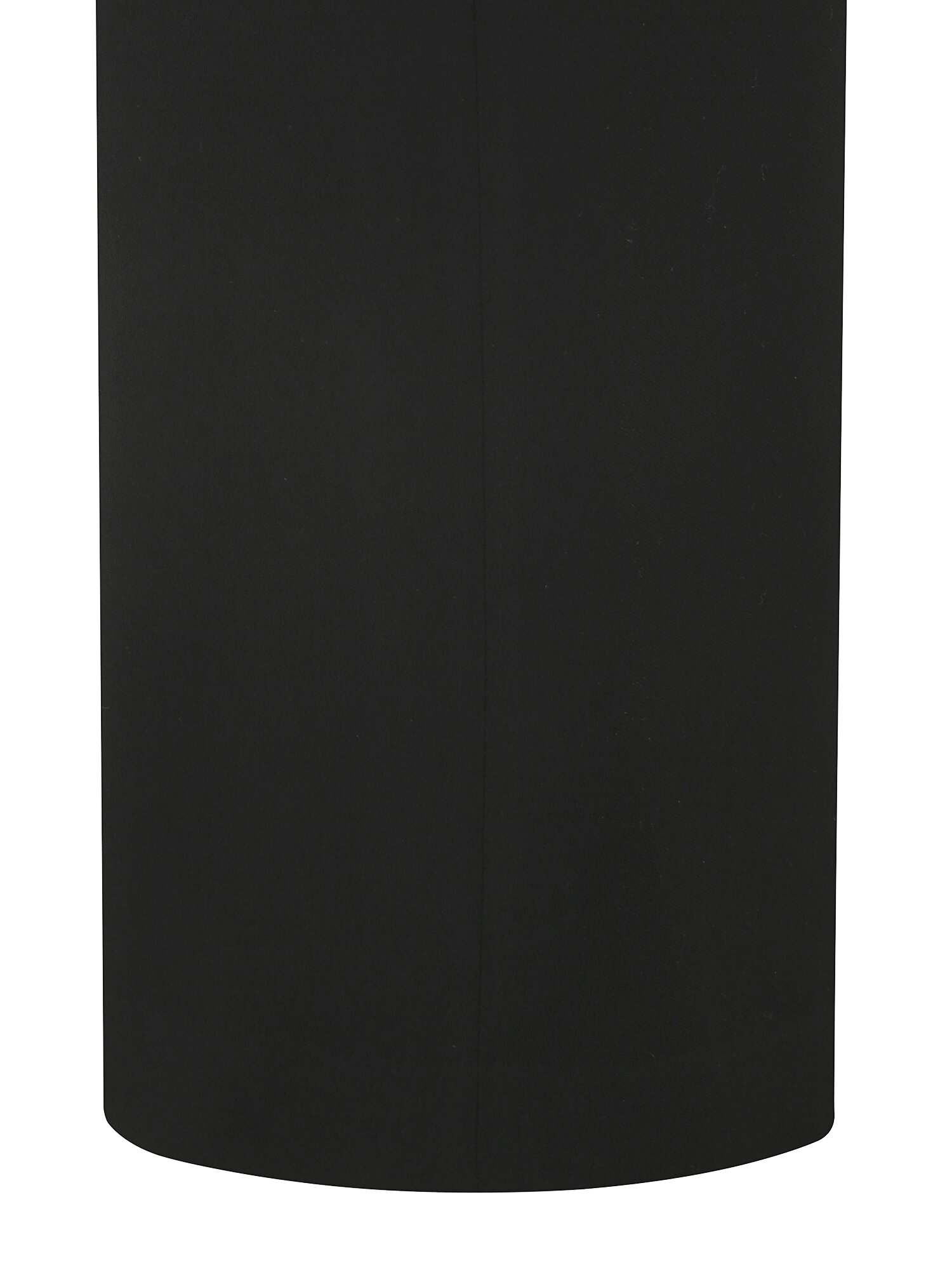 베이직 슬림 세미 부츠컷 팬츠 (BLACK)