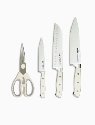 에지리 프레스티지 스텐 나이프 세트 4종 (식도 산토쿠 과도 주방가위)