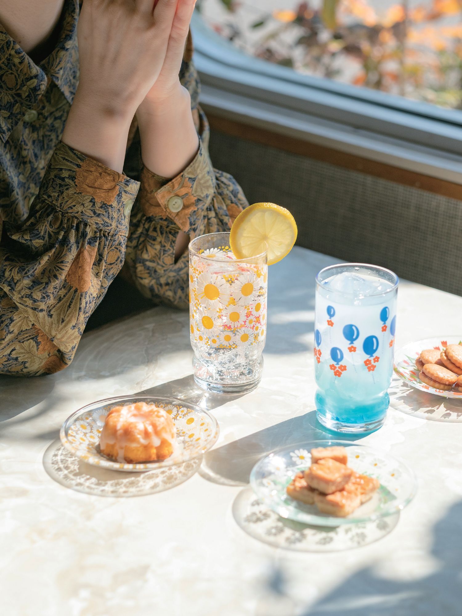 아데리아)레트로 텀블러 270ml (Tulip) [1026]