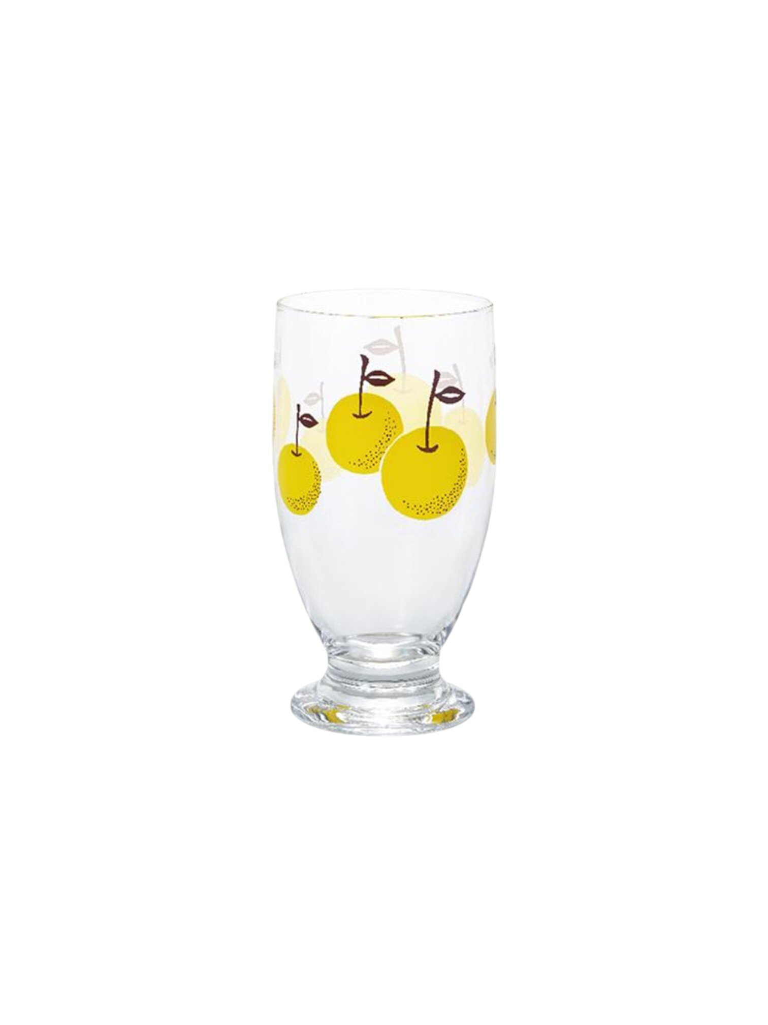 아데리아)레트로 고블렛잔 335ml (Pear) [1872]