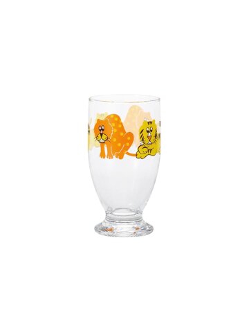 아데리아 레트로 유리 고블렛 335ml, 1개, Zoo Mate