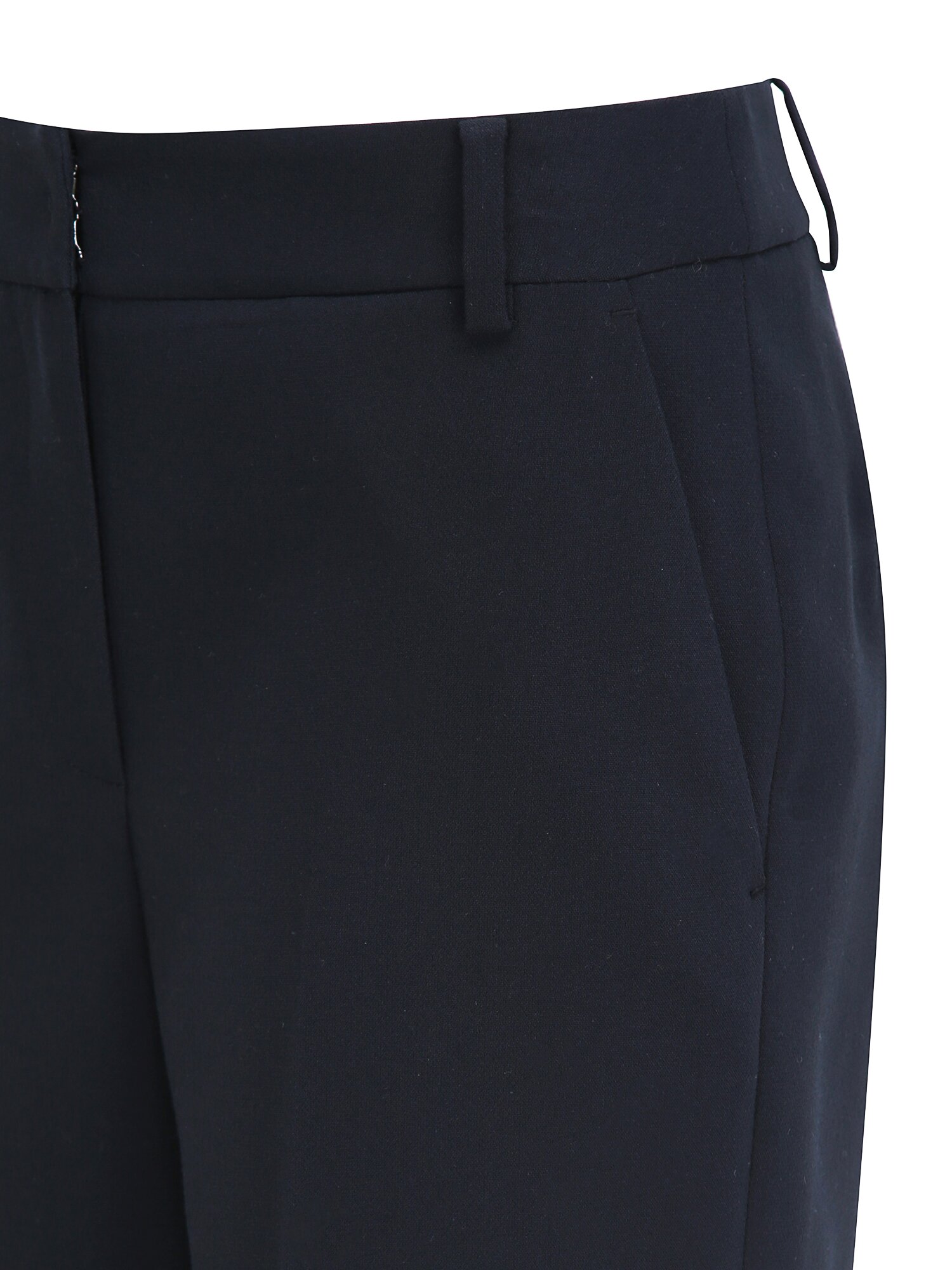 벨티드 슬림 부츠컷 팬츠 (DARK NAVY)