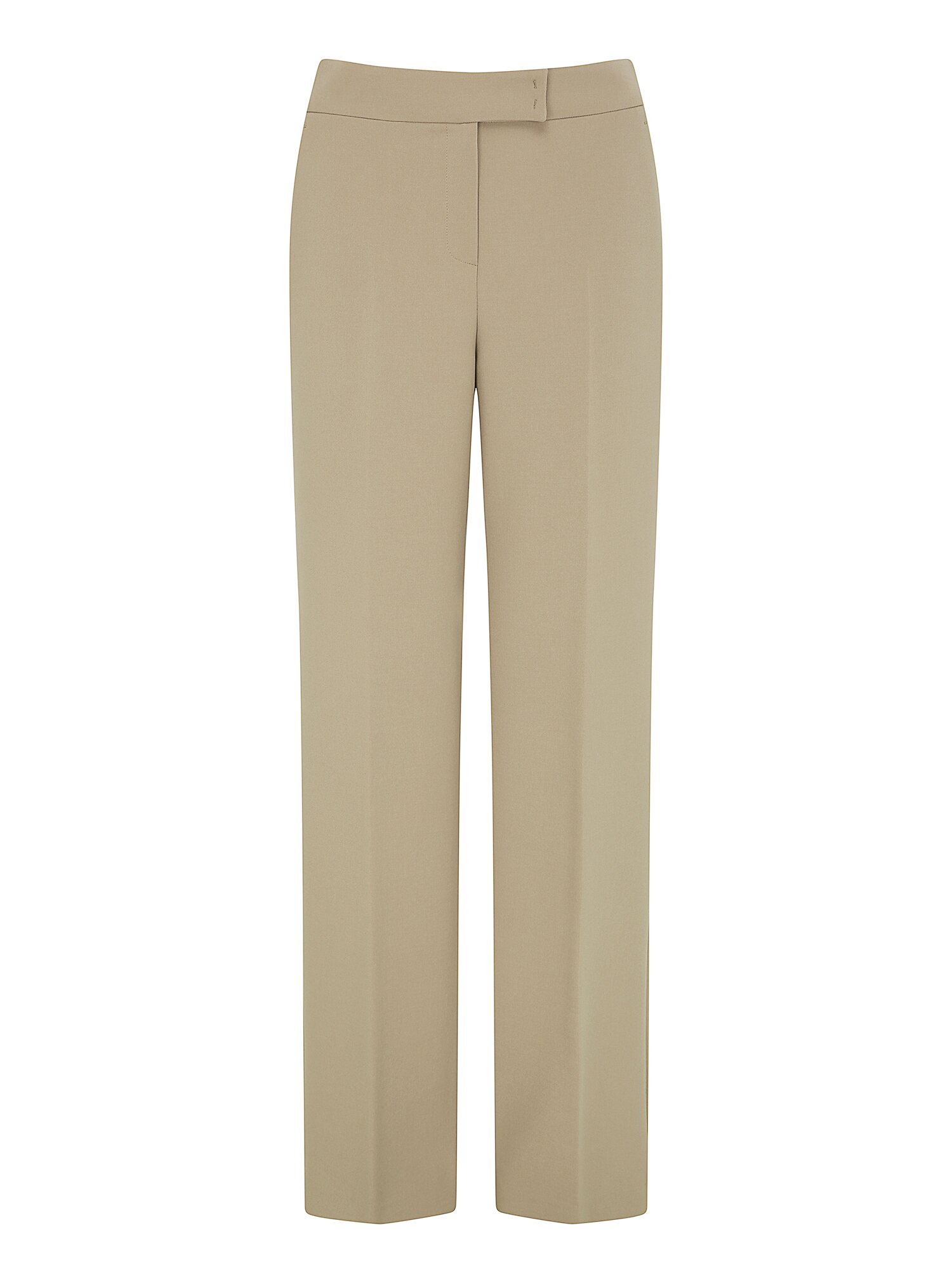 스판 세미 부츠컷 팬츠 (BEIGE)