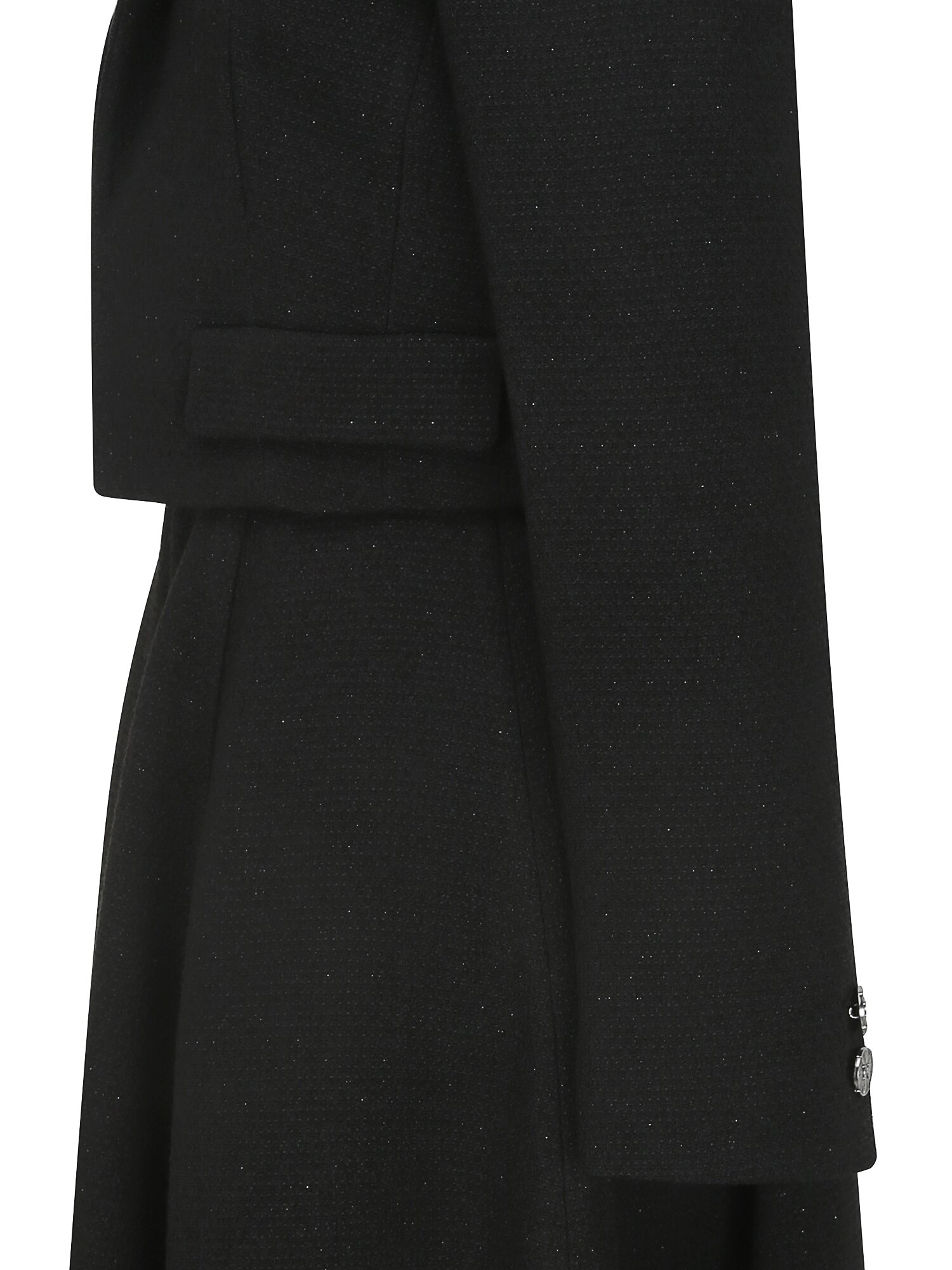 트위드 플레어 원피스 +재킷 세트 (BLACK)