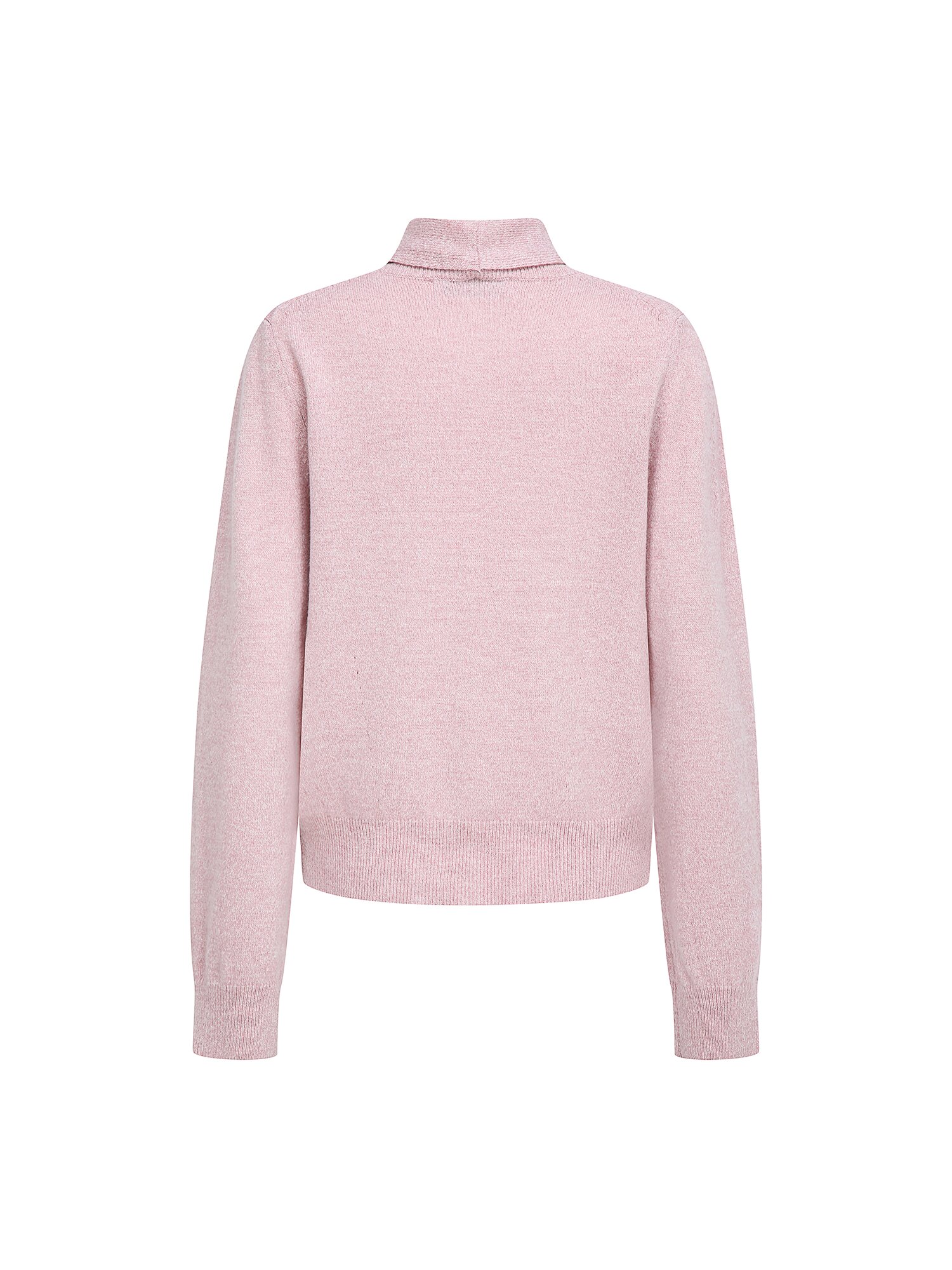 캐시미어 타이 라운드넥 가디건 (PINK)