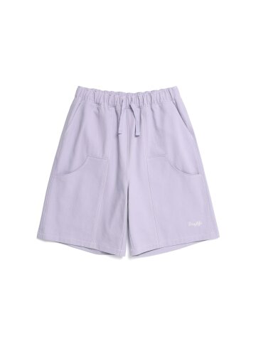 로고 카펜터 하프 팬츠 (퍼플)