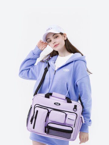 멀티 포켓 플러스 크로스백 (퍼플)
