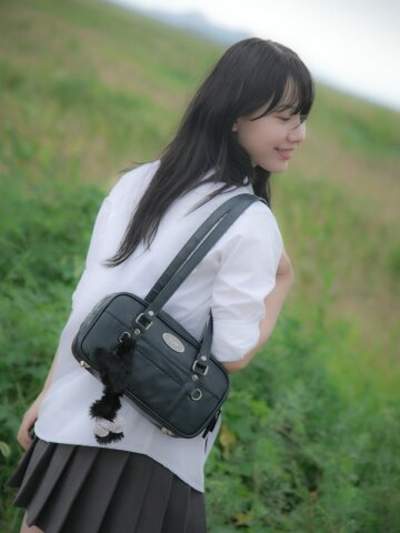 릴리 토트백 (네이비)