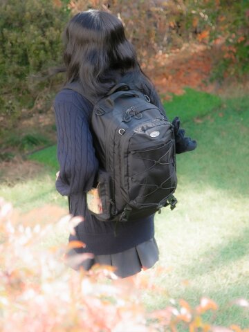 스쿨 라이트 백팩 (블랙)