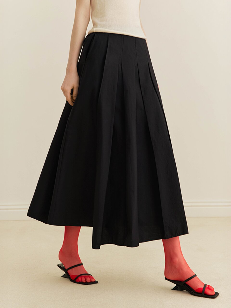 YY_Bow commuter skirt