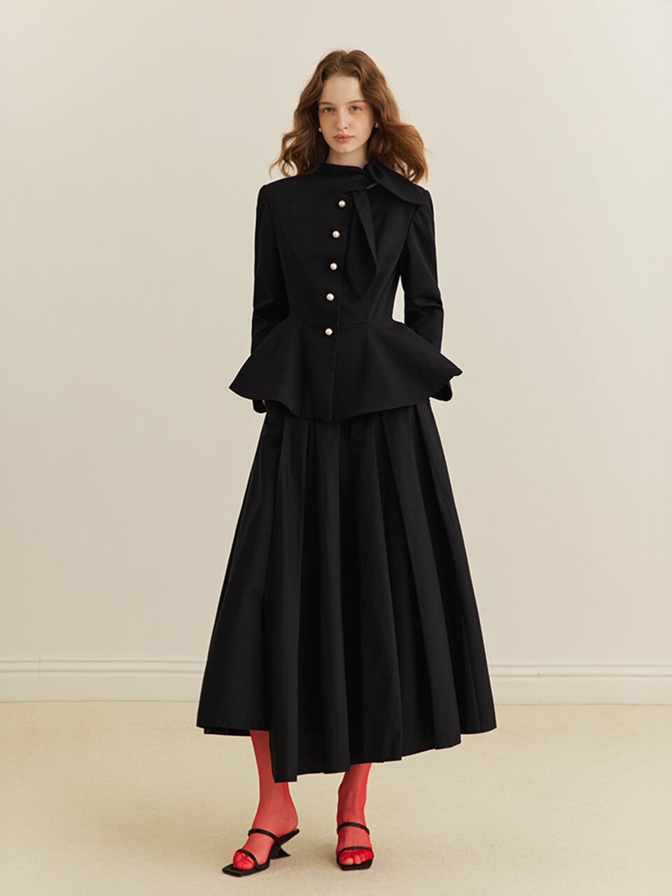 YY_Bow commuter skirt