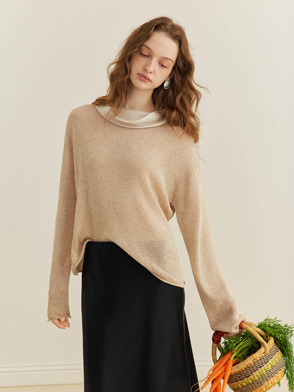 YY_Saggy linen knit
