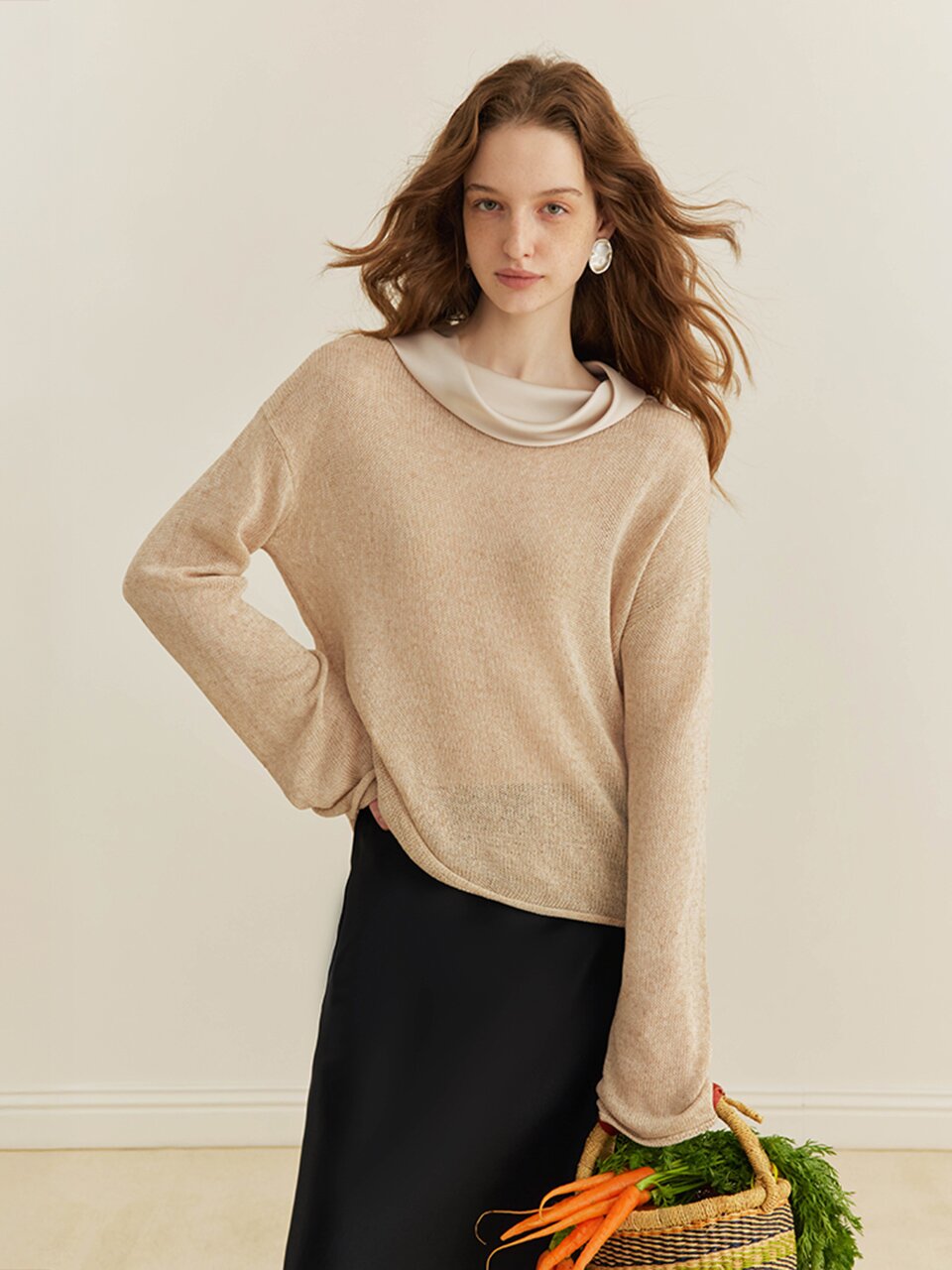 YY_Saggy linen knit