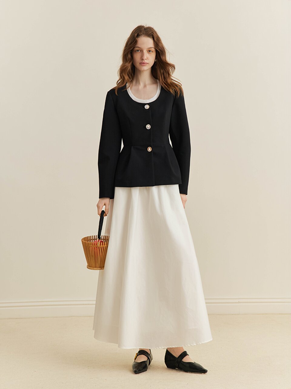 YY_French hepburn waist jacket