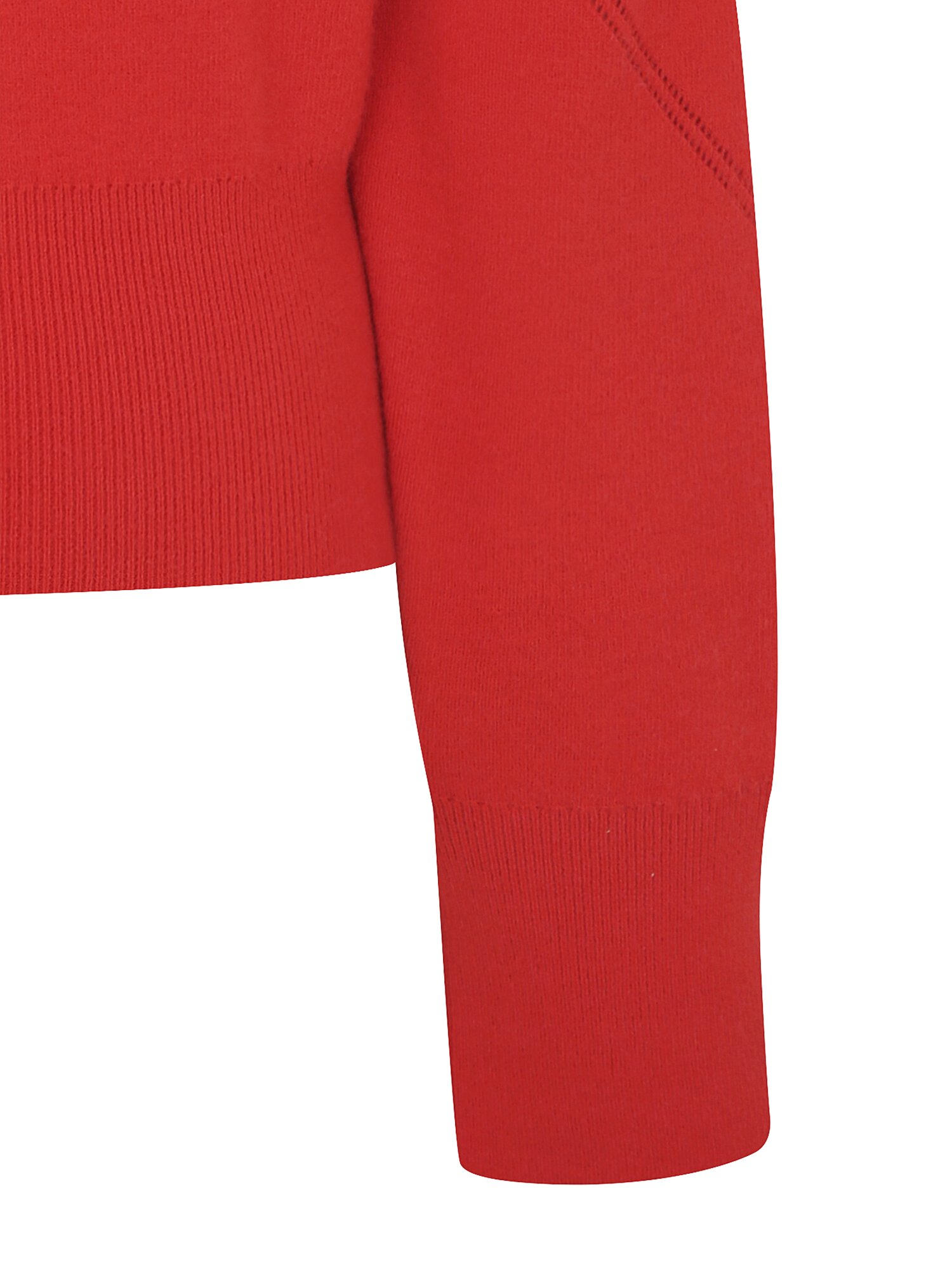 다이아 펀칭 브이넥 가디건 (RED)