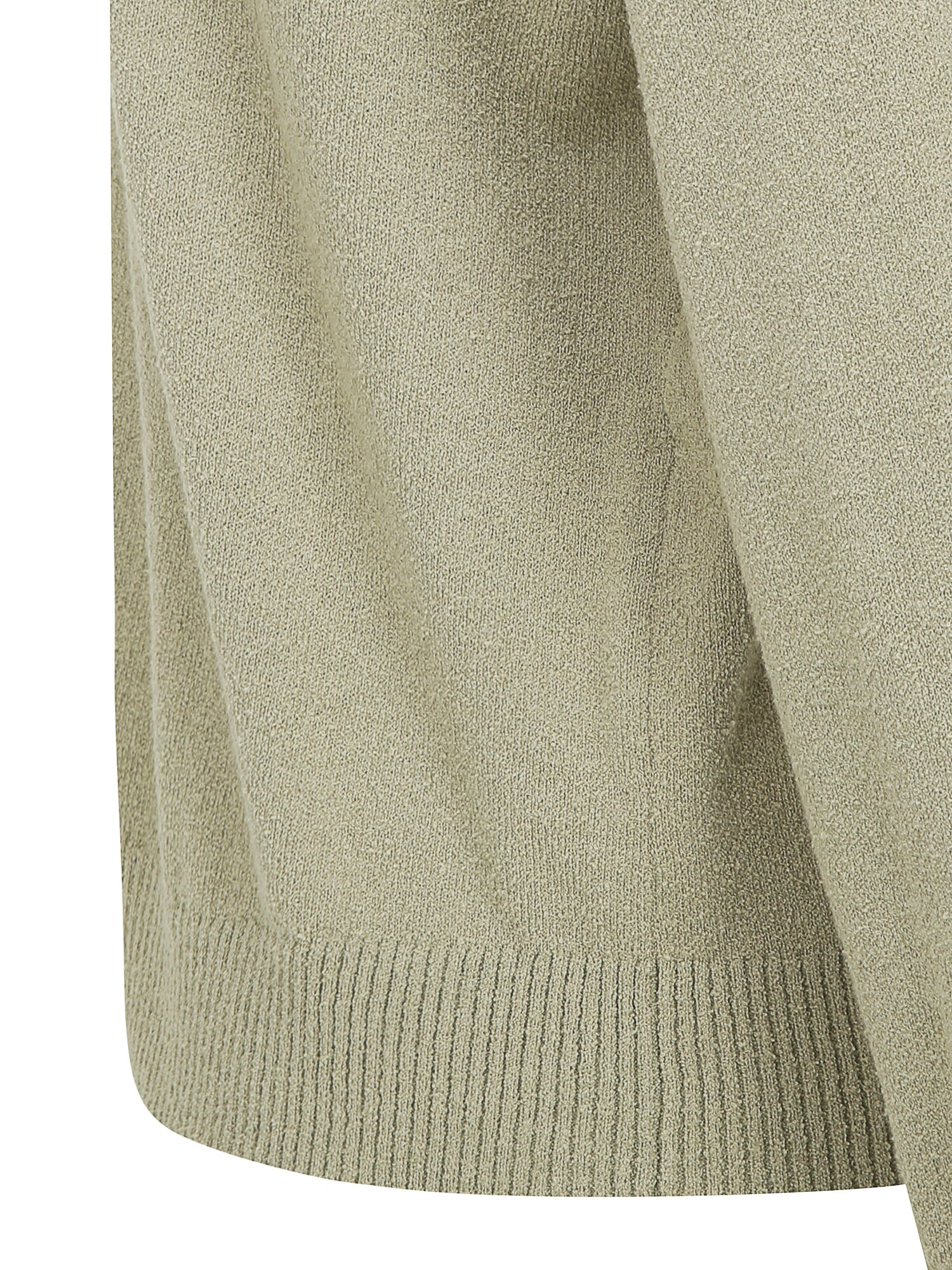 루즈핏 슬릿 칼라 풀오버 니트 (LIGHT KHAKI)