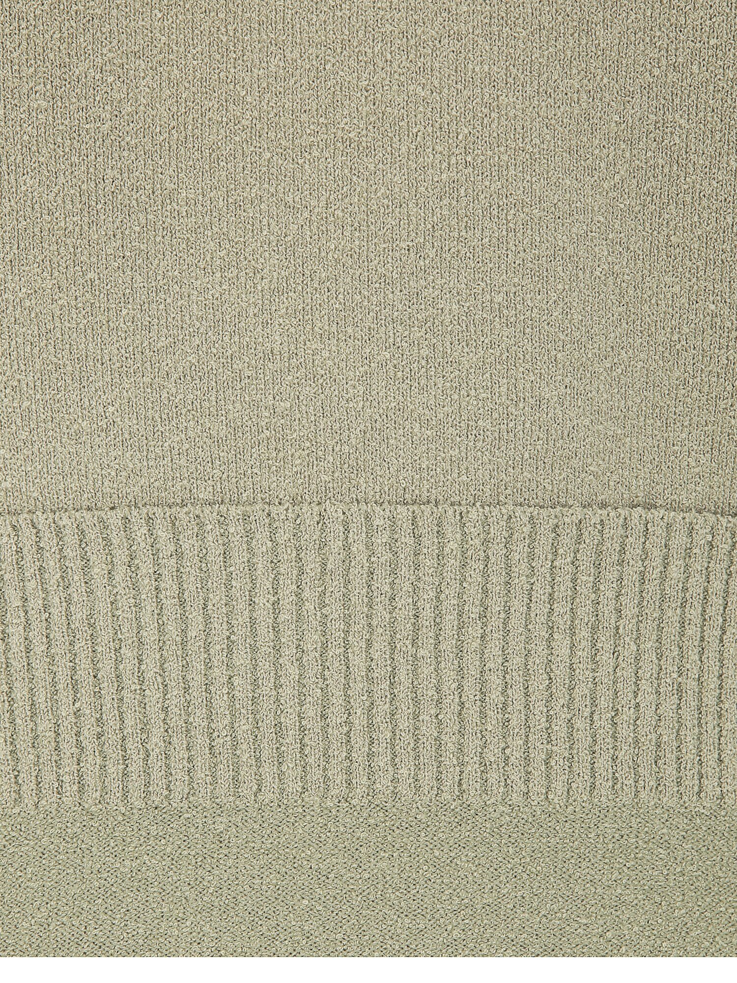 루즈핏 슬릿 칼라 풀오버 니트 (LIGHT KHAKI)