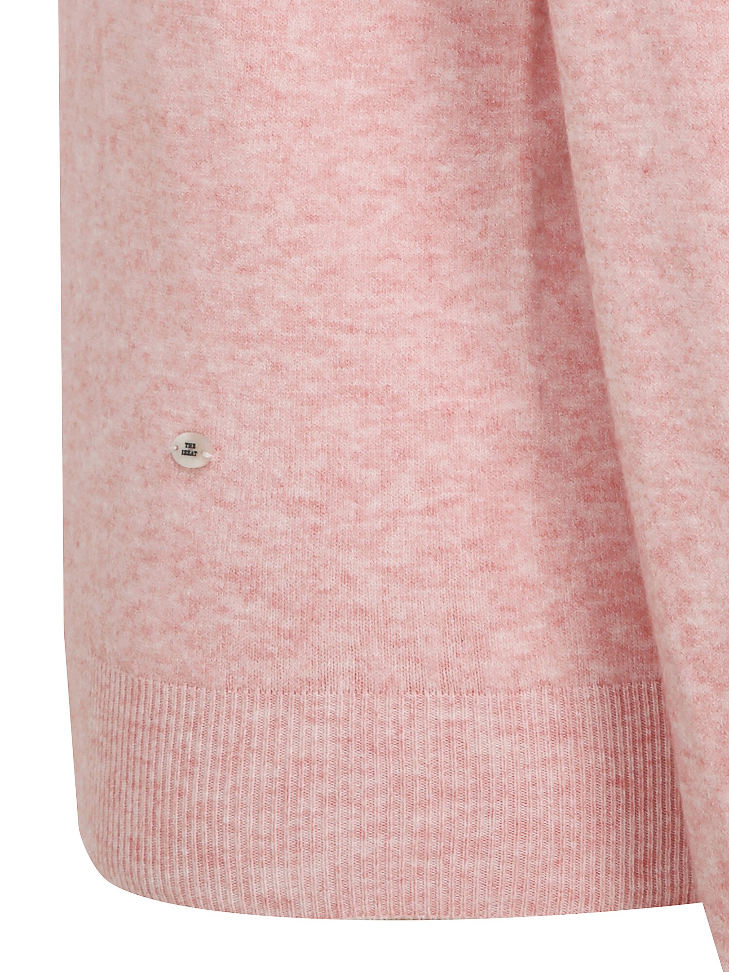 홀가먼트 라운드넥 풀오버 니트 (LIGHT PINK)