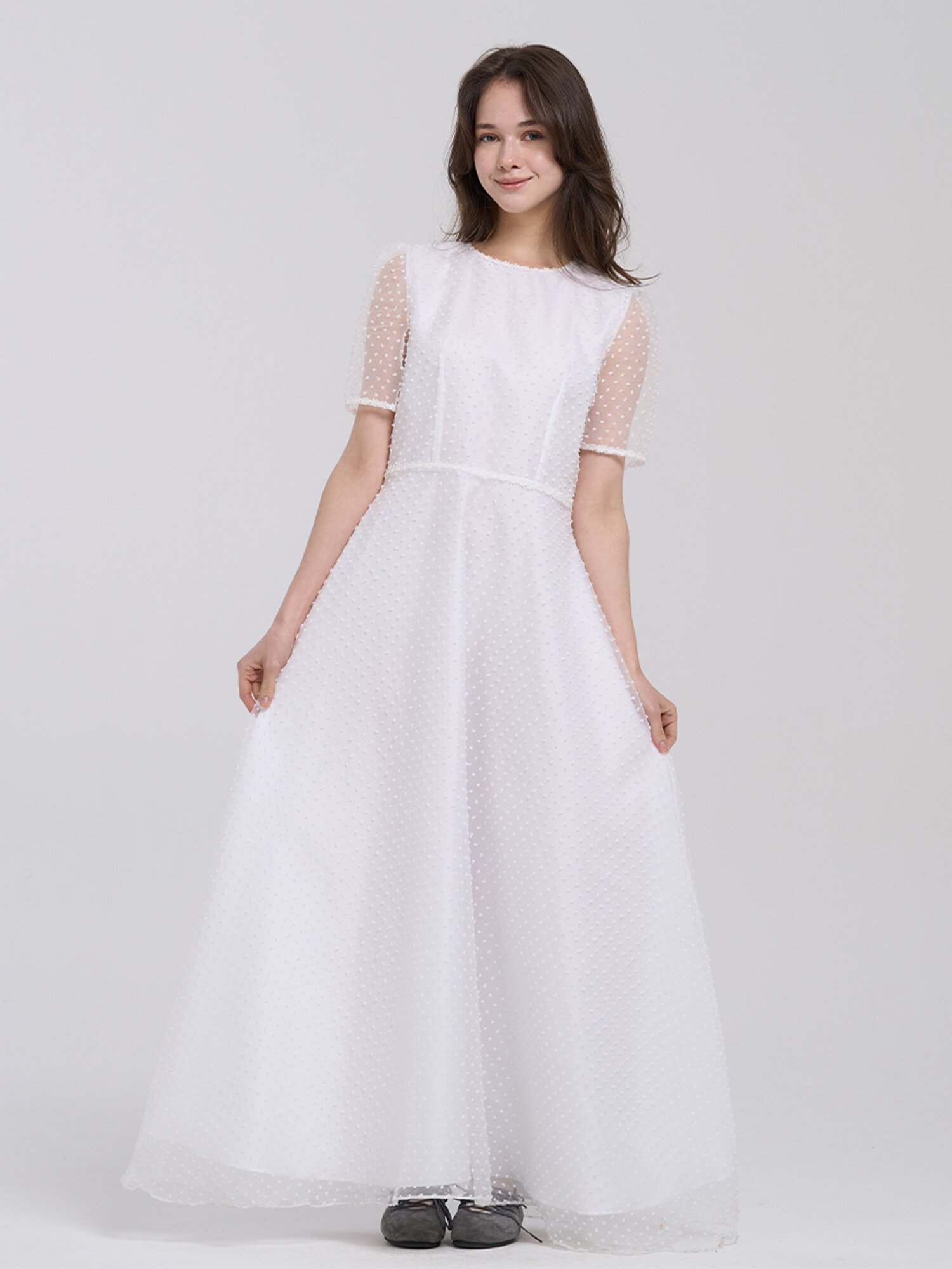 Cantilena Dress - White