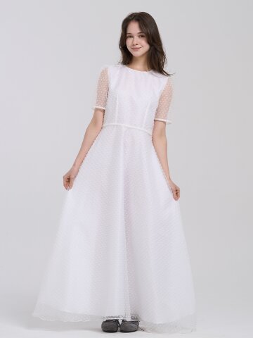 Cantilena Dress - White