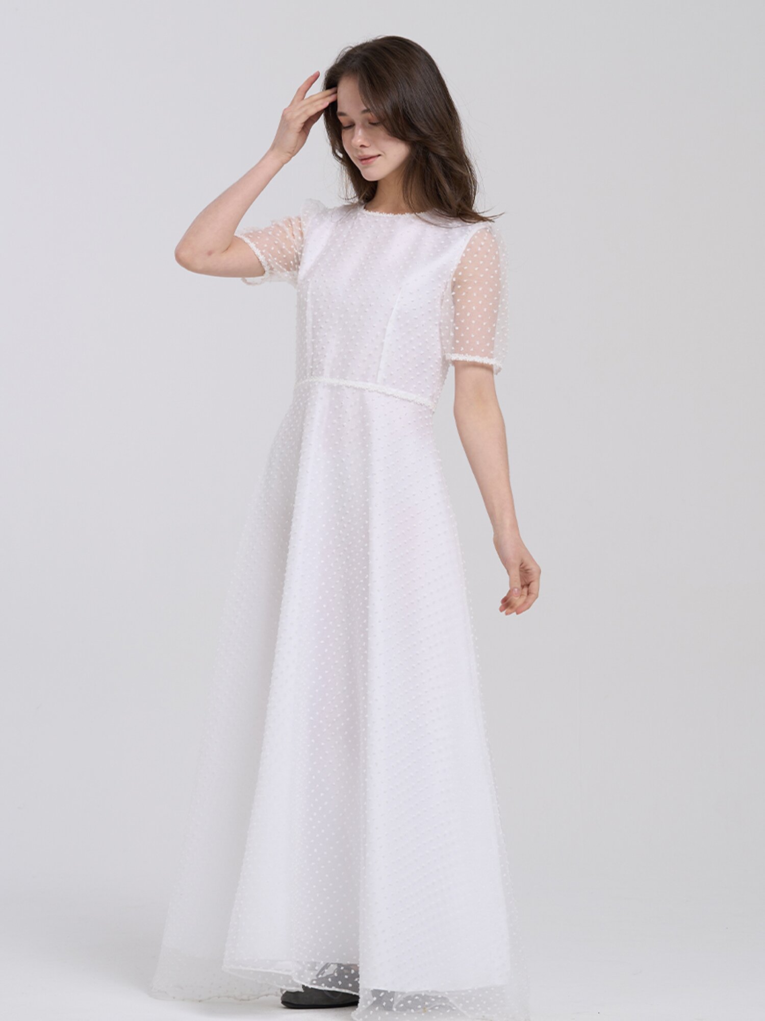 Cantilena Dress - White