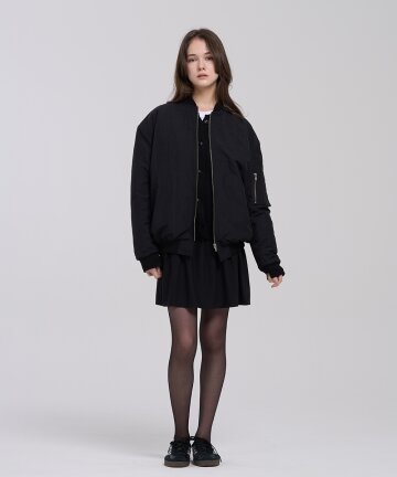 Wave Mini Skirt - Black