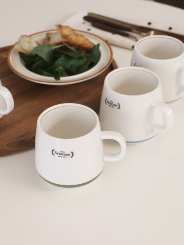 시라쿠스 메이플 머그 컵 도자기 카페 머그잔