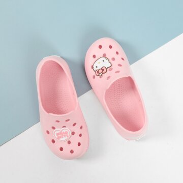 PWX키즈 HK로 EVA 아동 주니어 실내화 핑크