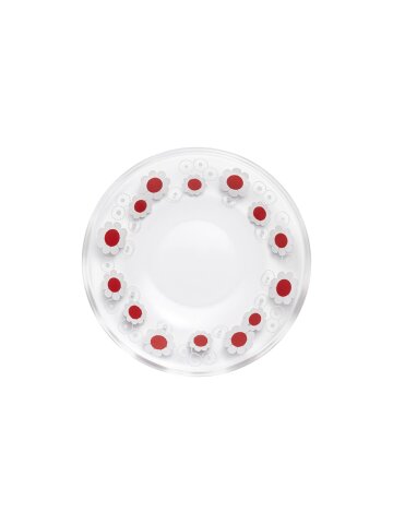 아데리아 레트로 유리 플레이트 12cm, Dahlia