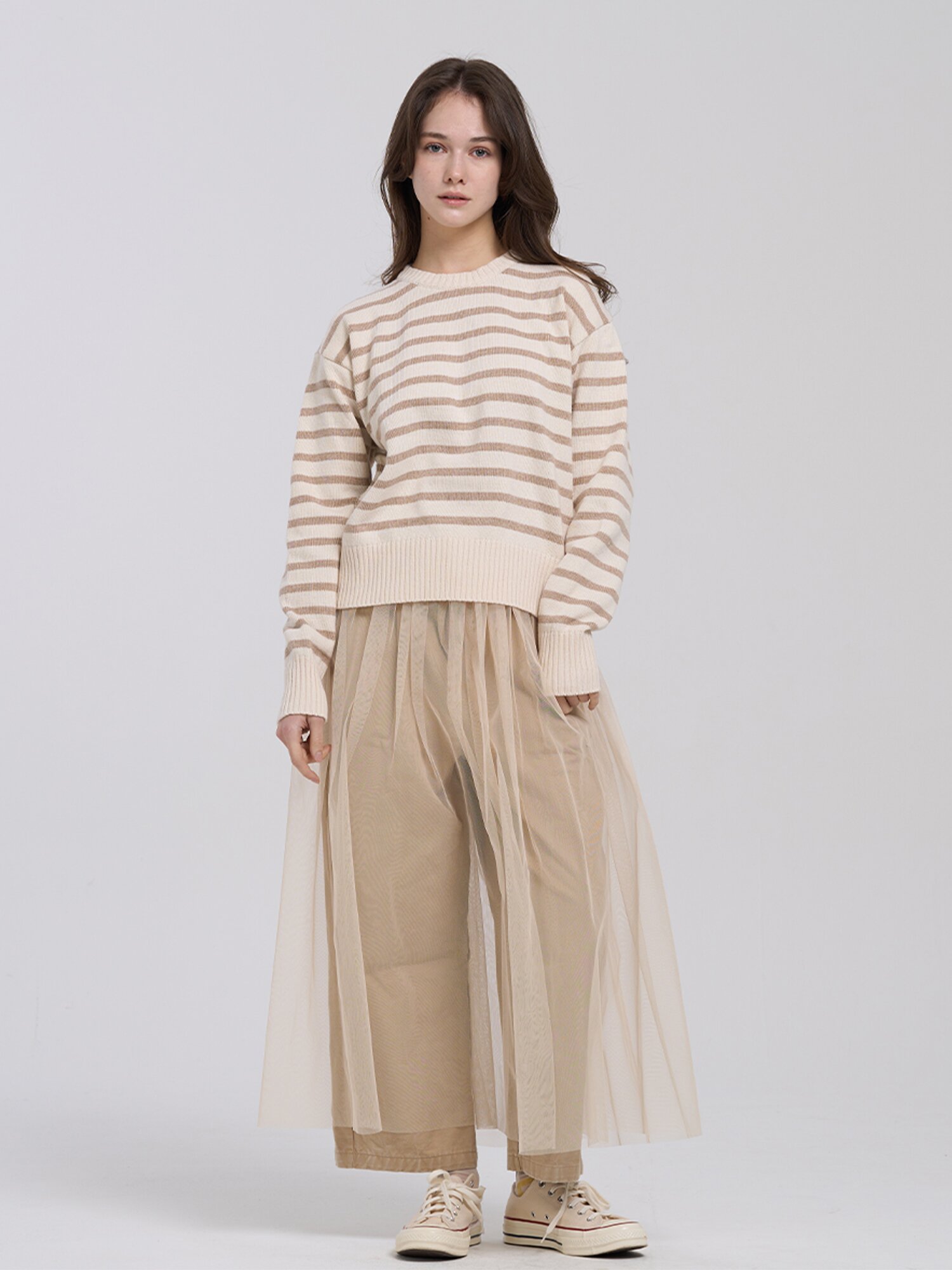 Cantus Wide Pants - Beige