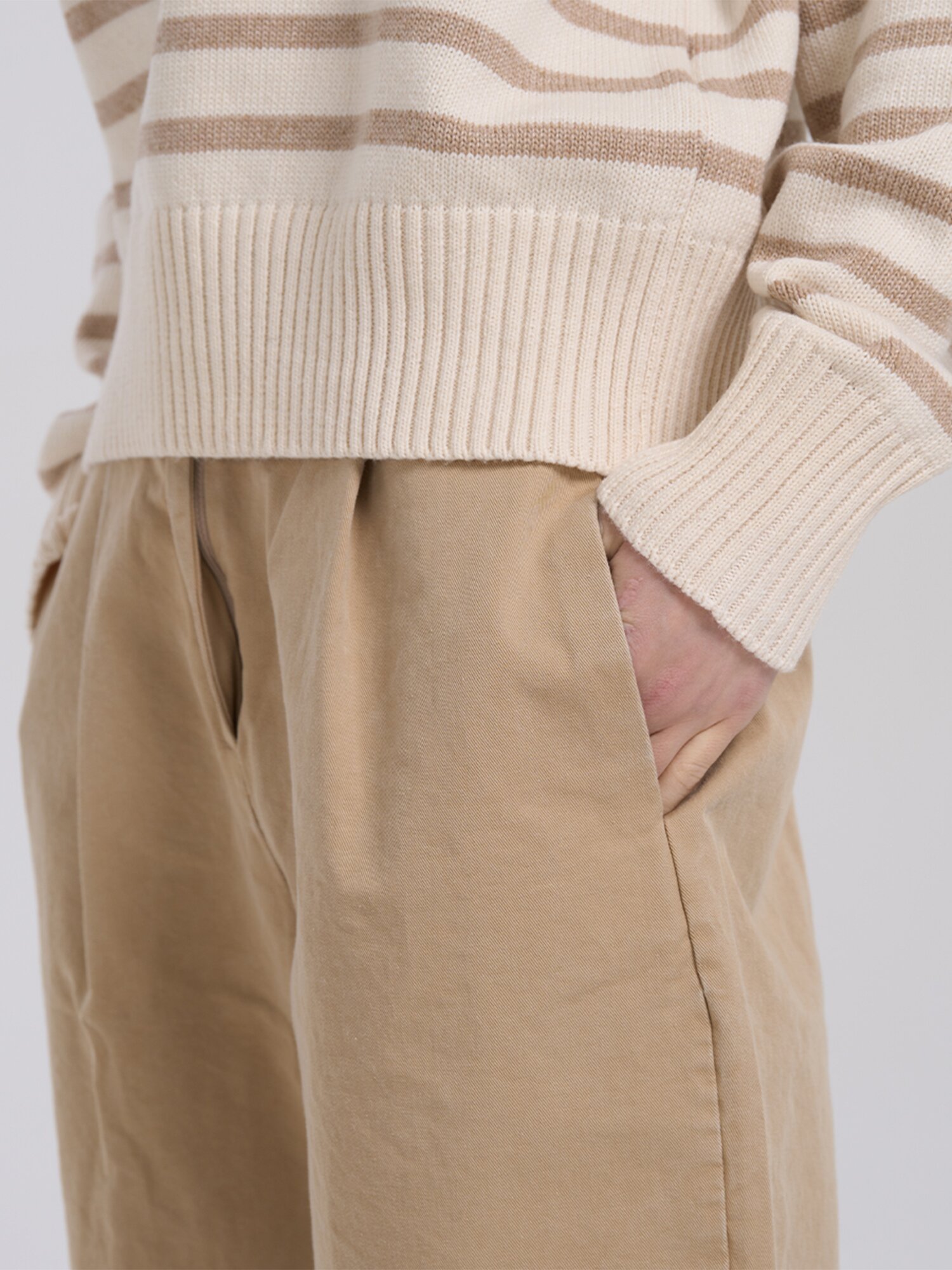Cantus Wide Pants - Beige