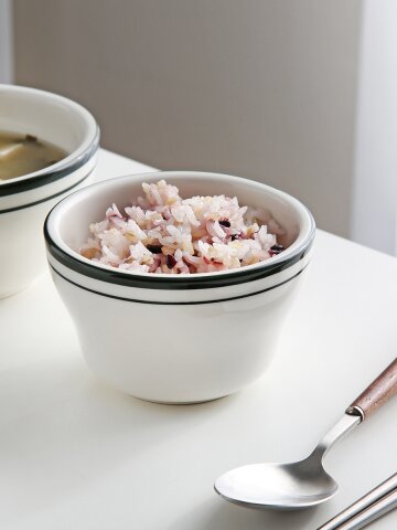 시라쿠스 뉴욕 킹스인 공기 밥 그릇 한식볼