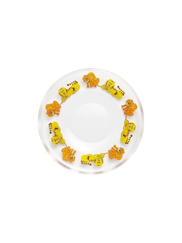 아데리아 레트로 유리 플레이트 12cm, Zoo Mate