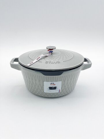 스타우브 B품 트위스트 꼬꼬떼 24CM 화이트트러플 1452924107-B