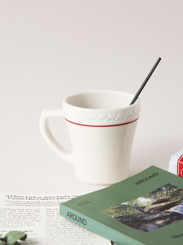 시라쿠스 쉐난고 카디날 라운드 머그 400ml 카페 커피 컵