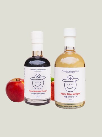 사과 초모를 활용한, 애플 비니거 2종