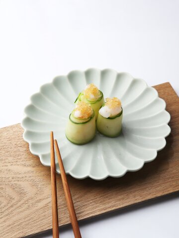 시라쿠스 네이처 무광 7인치 17cm 접시 예쁜 카페 플레이트 브런치 그릇