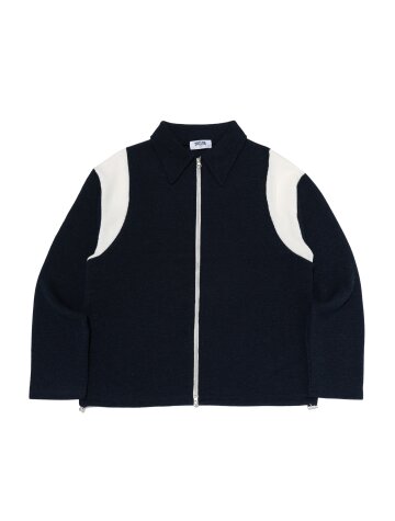 모던 클래식 니트 가디건 (네이비)