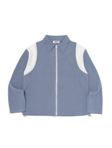 모던 클래식 니트 가디건 (블루)