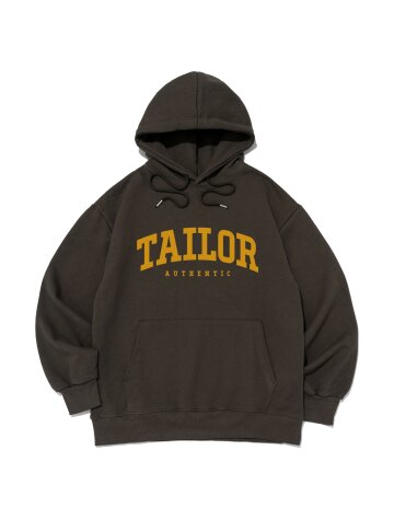 엔비엘 스탠다드 로고 후드 (카키)