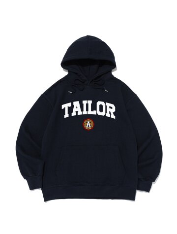 시그니처 심볼 로고 후드 (네이비)