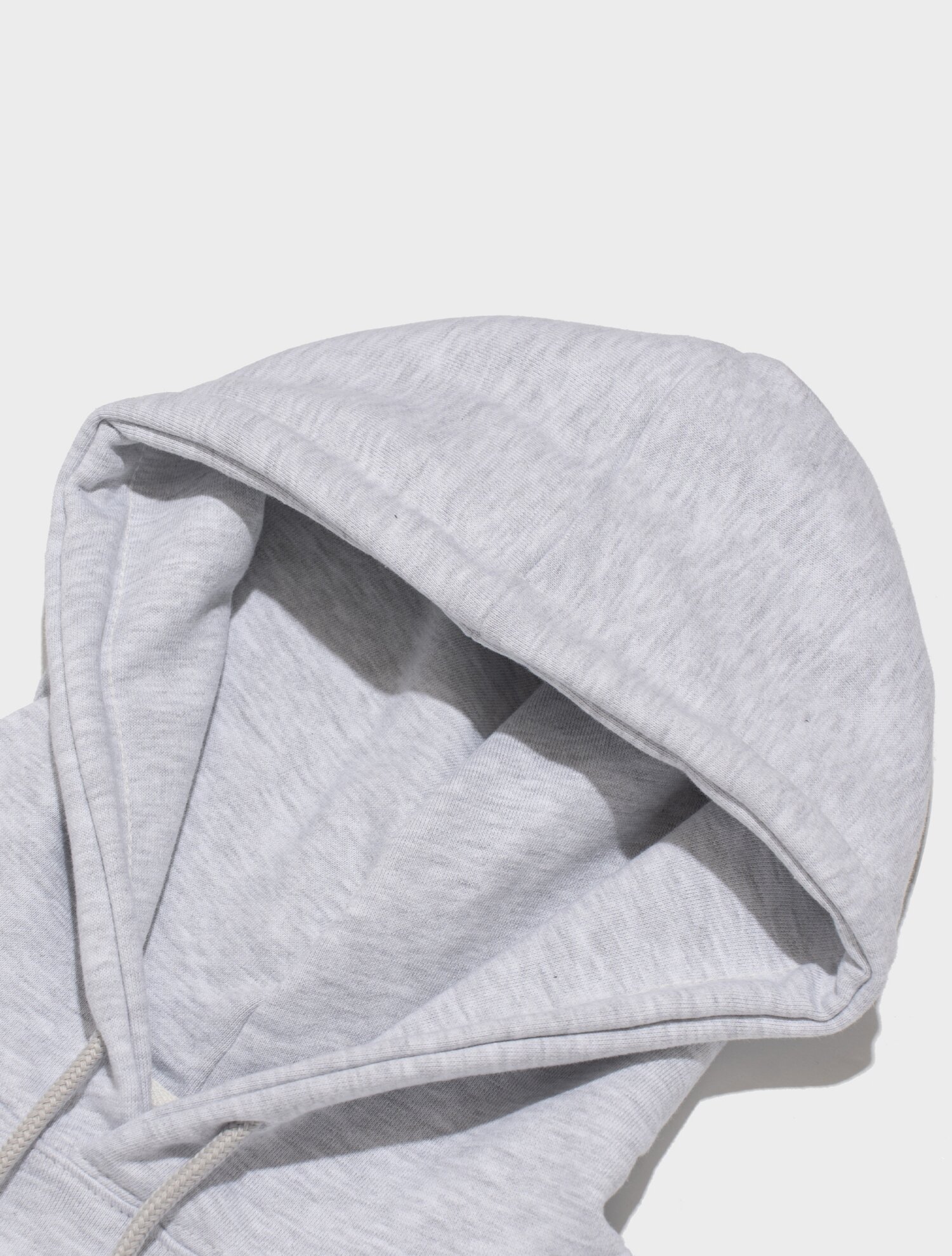 TS 도트 로고 후드티 (라이트그레이)