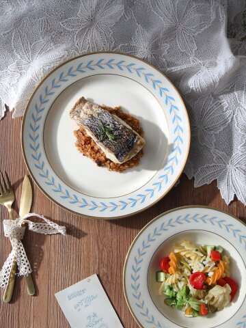 시라쿠스 로렐 리프 디너 접시 26cm